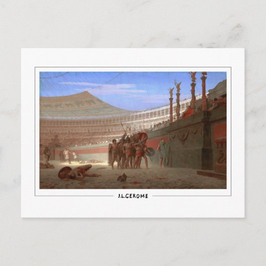 Jean-Léon Gérôme #150 - Carte postale Art (Devant)