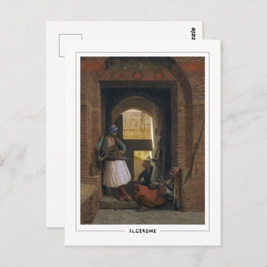 Jean-Léon Gérôme #174 - Carte postale Art (Devant / Derrière)