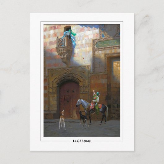 Jean-Léon Gérôme #186 - Carte postale Art (Devant)