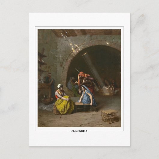 Jean-Léon Gérôme #18 - Carte postale d'art fin (Devant)