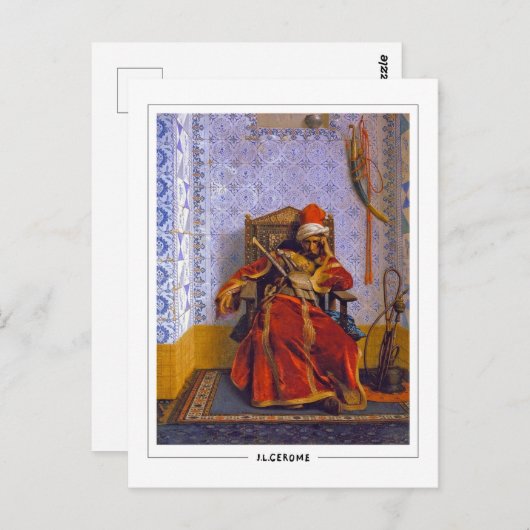 Jean-Léon Gérôme #192 - Carte postale Art (Devant / Derrière)