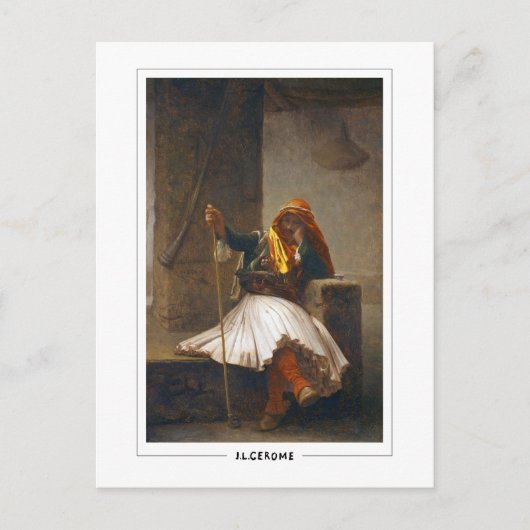 Jean-Léon Gérôme #197 - Carte postale d'art fin (Devant)