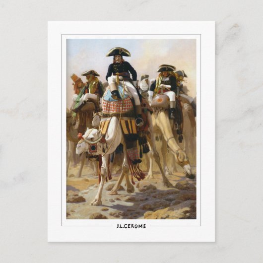 Jean-Léon Gérôme #19 - Carte postale d'art fin (Devant)