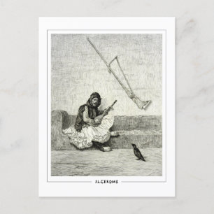 Jean-Léon Gérôme #228 - Briefkaart met fijne kunst