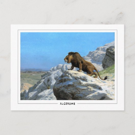 Jean-Léon Gérôme #229 - Carte postale d'art fin (Devant)
