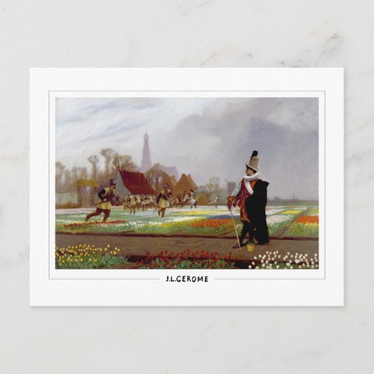 Jean-Léon Gérôme #254 - Carte postale d'art fin (Devant)