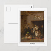 Jean-Léon Gérôme #264 - Briefkaart met fijne kunst (Voorkant / Achterkant)