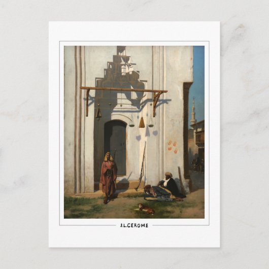 Jean-Léon Gérôme #266 - Briefkaart met fijne kunst (Voorkant)