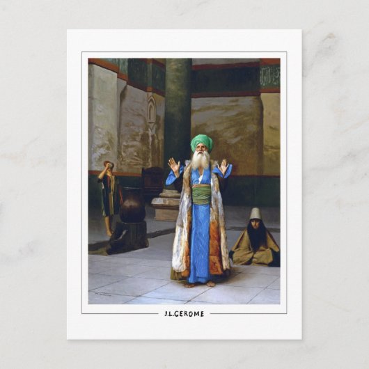 Jean-Léon Gérôme #26 - Carte postale d'art fin (Devant)