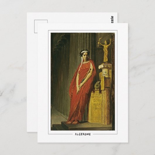 Jean-Léon Gérôme #272 - Carte postale d'art (Devant / Derrière)