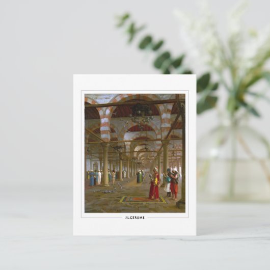 Jean-Léon Gérôme #2 - Carte postale Art (Debout devant)