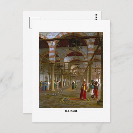 Jean-Léon Gérôme #2 - Carte postale Art (Devant / Derrière)