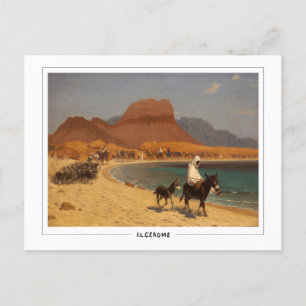 Jean-Léon Gérôme #332 - Briefkaart met fijne kunst