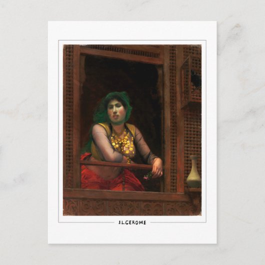 Jean-Léon Gérôme #341 - Briefkaart met fijne kunst (Voorkant)