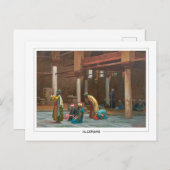 Jean-Léon Gérôme #350 - Briefkaart met fijne kunst (Voorkant / Achterkant)