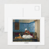 Jean-Léon Gérôme #50 - Carte postale d'art fin (Devant / Derrière)