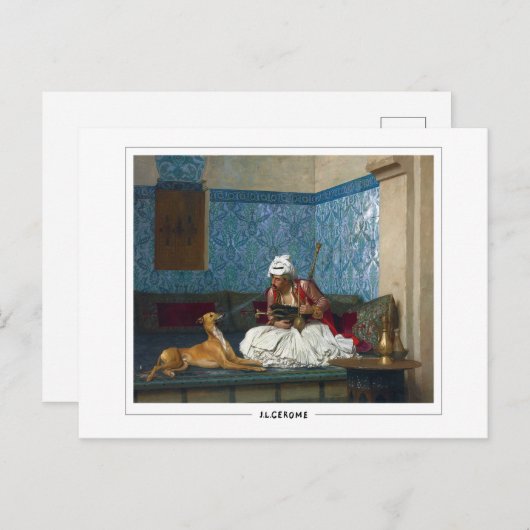 Jean-Léon Gérôme #50 - Fine Art Briefkaart (Voorkant / Achterkant)