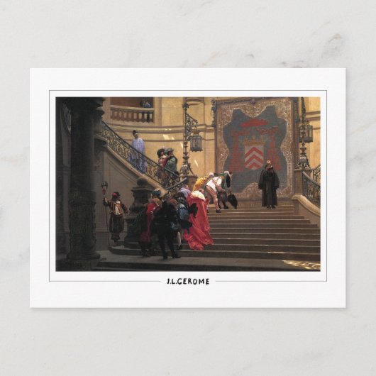 Jean-Léon Gérôme #61 - Carte postale d'art fin (Devant)
