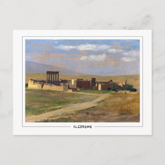 Jean-Léon Gérôme #6 - Carte postale Art (Devant)