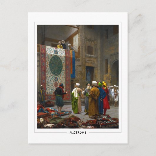 Jean-Léon Gérôme #74 - Carte postale d'art fin (Devant)