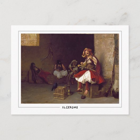 Jean-Léon Gérôme #76 - Carte postale d'art fin (Devant)