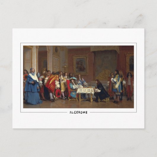 Jean-Léon Gérôme #85 - Carte postale d'art fin (Devant)