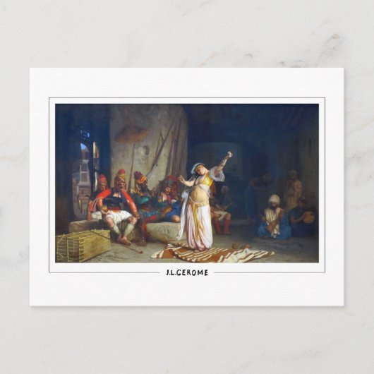 Jean-Léon Gérôme #87 - Carte postale d'art fin (Devant)