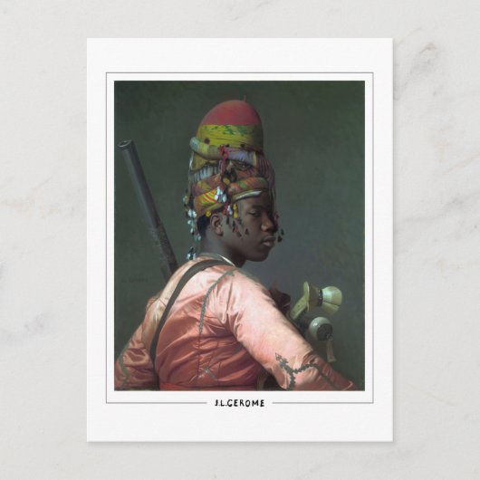 Jean-Léon Gérôme #91 - Carte postale d'art fin (Devant)