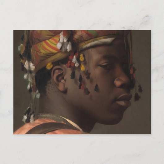 Jean-Leon Gerome Black Bashi-Bazouk (aangezicht) 1 Briefkaart (Voorkant)