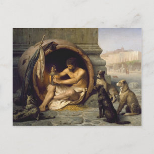 Jean-Leon Gerome- Diogenes Briefkaart