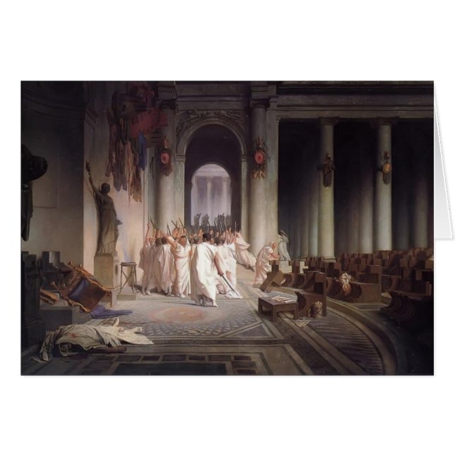 Jean-Léon Gerome- la mort de César (Devant horizontal)