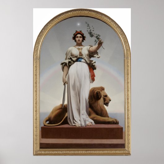 Jean-Léon Gérôme - La République Poster (Voorkant)