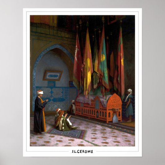 Jean-Léon Gérôme Zedign Art Poster #338 (Voorkant)