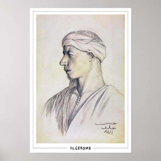 Jean-Léon Gérôme Zedign-kunstposter #12 Poster (Voorkant)