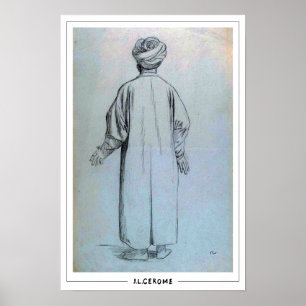 Jean-Léon Gérôme Zedign-kunstposter #168 Poster