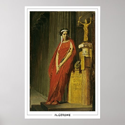Jean-Léon Gérôme Zedign-kunstposter #272 Poster (Voorkant)