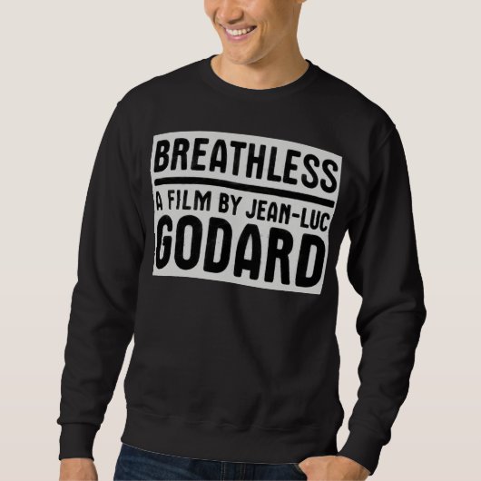 Jean-Luc Godard FIN sweatshirt zonder hart (Voorkant)