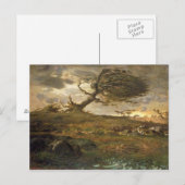 Jean Millet Painting Briefkaart (Voorkant / Achterkant)