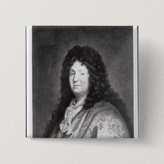 Jean Racine Vierkante Button 5,1 Cm (Voorkant)