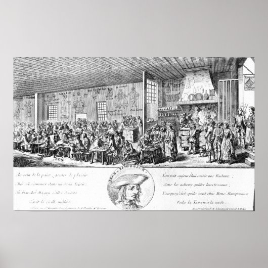 Jean Ramponneau's Tavern Poster (Voorkant)