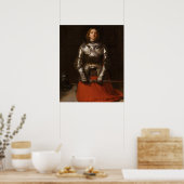 Jeanne d'Arc, 1865, John Everett Millais Poster (Keuken)