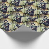 Jeanne d'Arc (Albert Lynch illustratie) Cadeaupapier (Hoek)