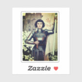 Jeanne d'Arc (Albert Lynch illustratie) Sticker (Vel)