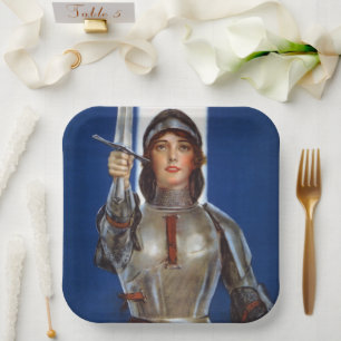 Jeanne d'Arc: De dienstmeid van Orléans, ridder he Papieren Bordje