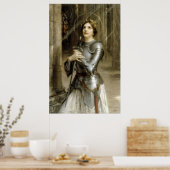 Jeanne d'Arc door Charles-Amable Lenoir Poster (Keuken)
