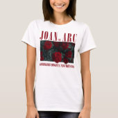 Jeanne d'Arc gaat dapper naar voren en vreest niet T-shirt (Voorkant)