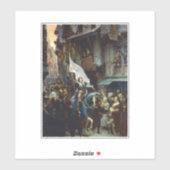 Jeanne d'Arc komt Orléans binnen Sticker (Vel)