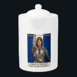 Jeanne d'Arc : La servante d'Orléans, héroïne du c<br><div class="desc">L'affiche de la Première Guerre mondiale avec Jeanne d'Arc était une puissante propagande destinée à galvaniser les femmes américaines dans leur soutien à l'effort de guerre. L'image de Jeanne d'Arc, héroïne française légendaire qui a mené son pays à la victoire contre les Anglais, a été choisie stratégiquement pour inspirer le...</div>