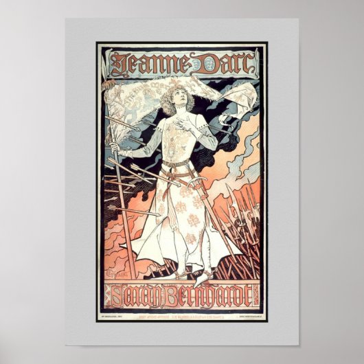 Jeanne D'Arc Poster (Voorkant)