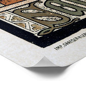 Jeanne d'Arc ~ Sarah Bernhardt Poster (Hoek)